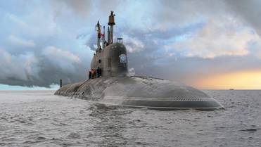 Минобороны РФ Атомный подводный ракетный крейсер  четвертого поколения «Красноярск», построенный по усовершенствованному проекту «Ясень-М»