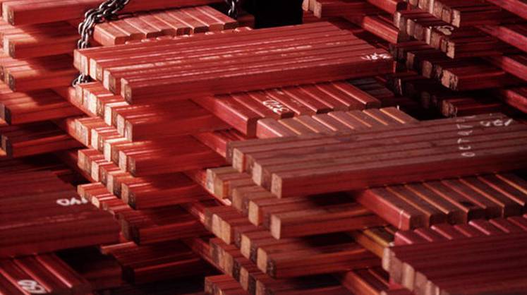 Цены на медь растут после выхода статистики Китая