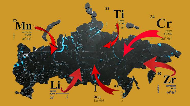 России не хватает собственного стратегического сырья