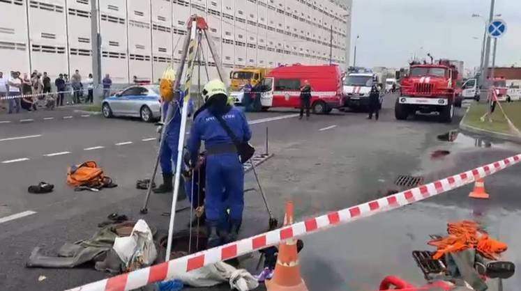 Все трое рабочих, пропавших в коллекторе на юго-востоке Москвы, погибли