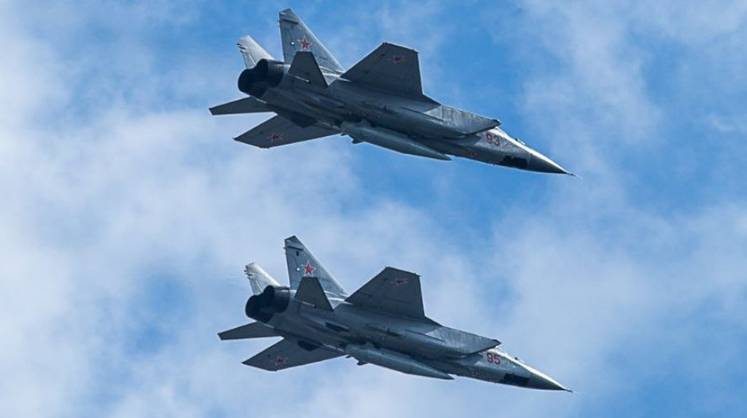 Российские истребители с «Кинжалами» начнут патрулирование над Черным морем на постоянной основе