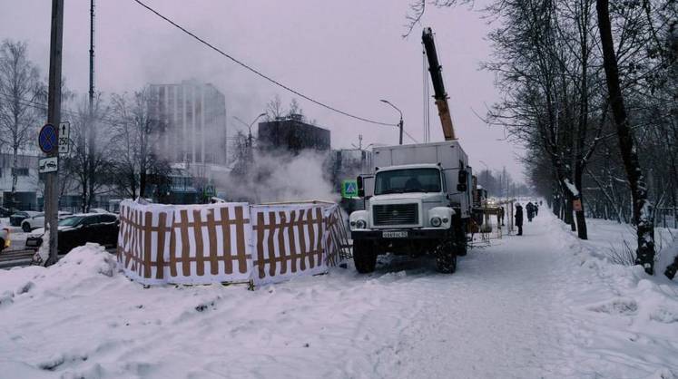 В Смоленске 94 дома остаются без тепла после масштабной аварии