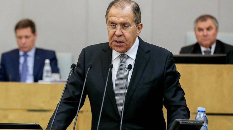 Лавров ответил анекдотом на обвинения РФ в нарушении Устава ООН