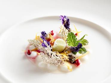  Салат в ресторане El Molin