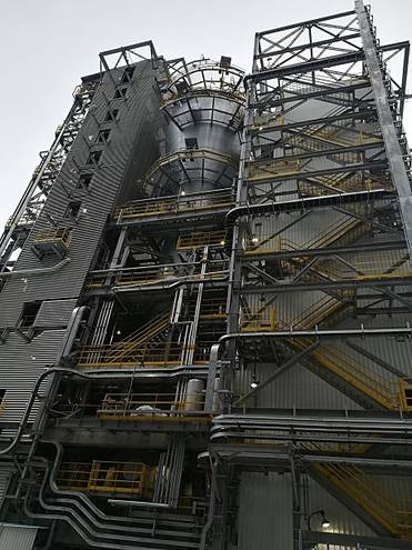 Александр Ивантер Установка полипропилена на комбинате «Запсибнефтехим» в Тобольске