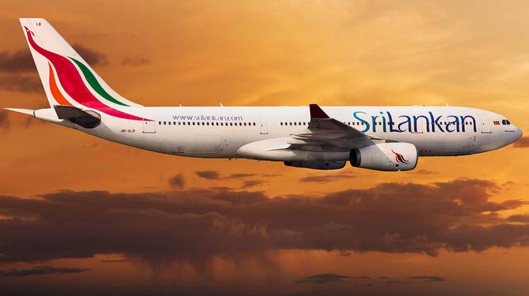 SriLankan Airlines приостановила рейсы в Москву