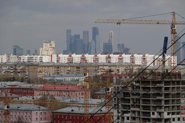 Алексей Зотов/ТАСС Строительство жилья в Москве