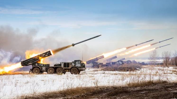 Российская артиллерия снесла почти полсотни батарей ВСУ на краснолиманском направлении