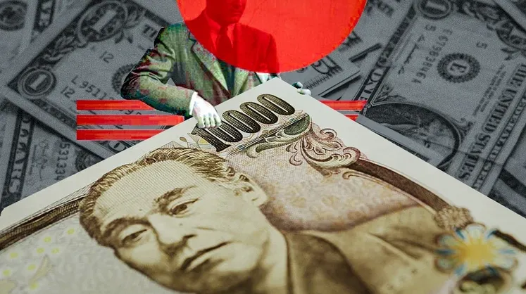 Японская иена рухнула до нового 34-летнего минимума