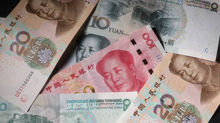 Доля юаня в мировой торговле за год удвоилась